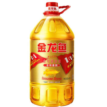 黄金比例食用调和油4L	